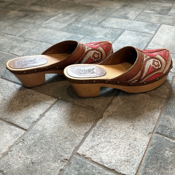 Carlos by Carlos Santana boho clogs size 7 GUC - Picture 6 of 8